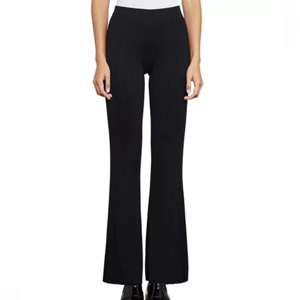 BCBG Max Azria “Omar” Ribbed Flair Pants